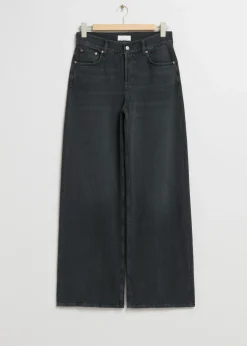 & Other Stories Jeans mit weitem Bein