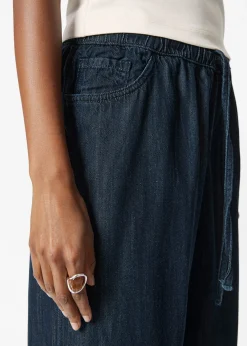 & Other Stories Jeans mit weitem Bein und Kordelzug