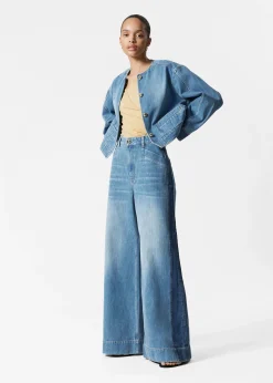 & Other Stories Jeans mit weitem, langem Bein