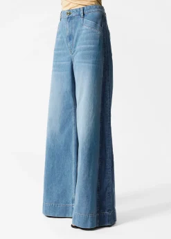 & Other Stories Jeans mit weitem, langem Bein