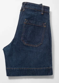 & Other Stories Jeansshorts mit hohem Bund