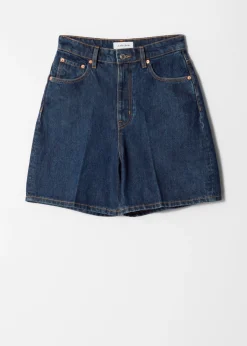 & Other Stories Jeansshorts mit weitem Bein