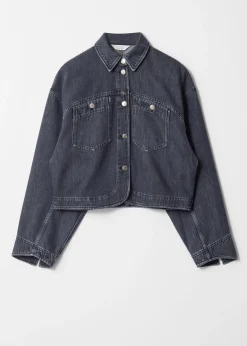 & Other Stories Kastenförmige Jeansjacke