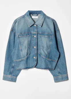 & Other Stories Kastenförmige Jeansjacke