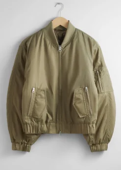 & Other Stories Kastenförmige Reißverschlussjacke
