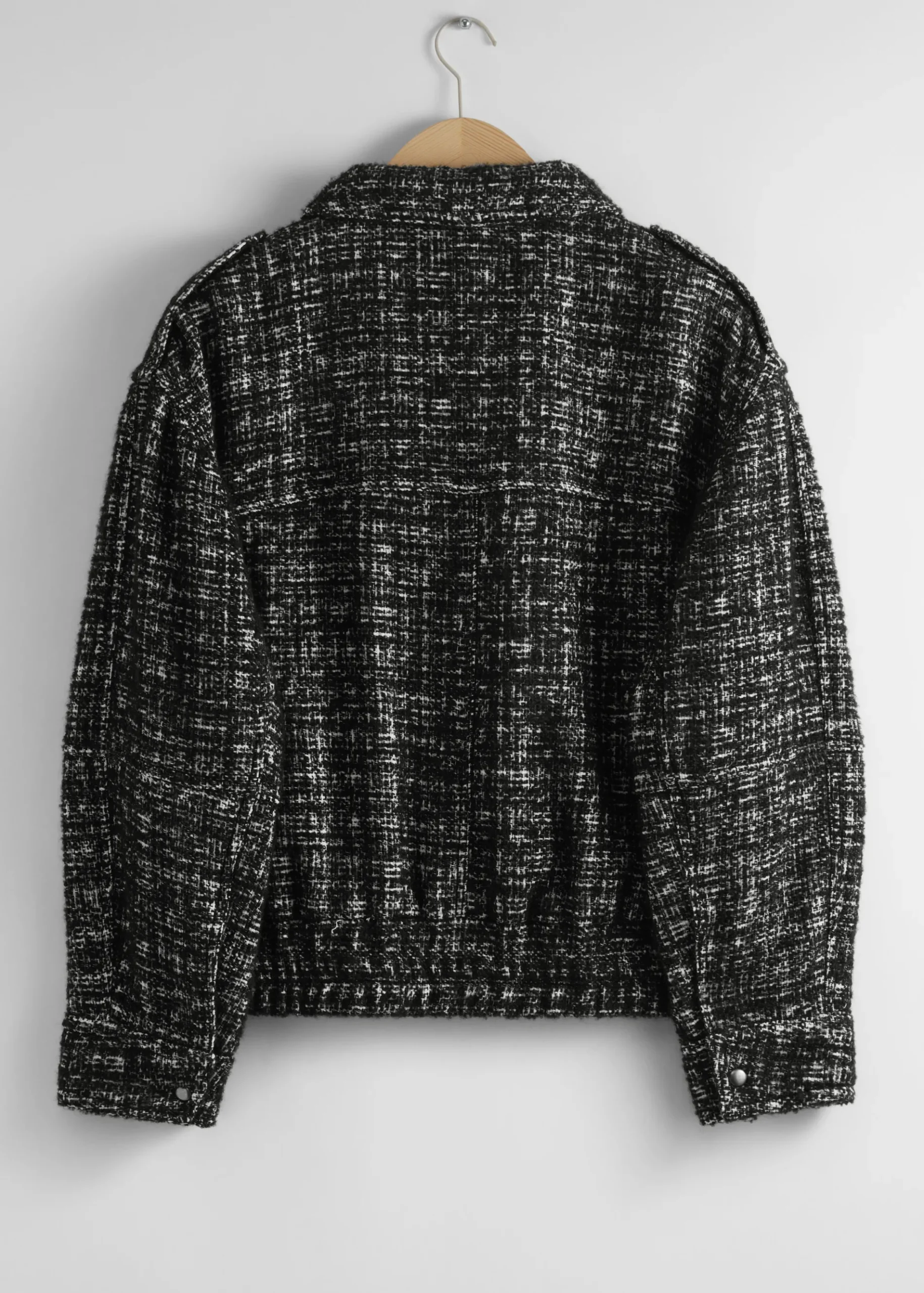 & Other Stories Kastenförmige Tweedjacke