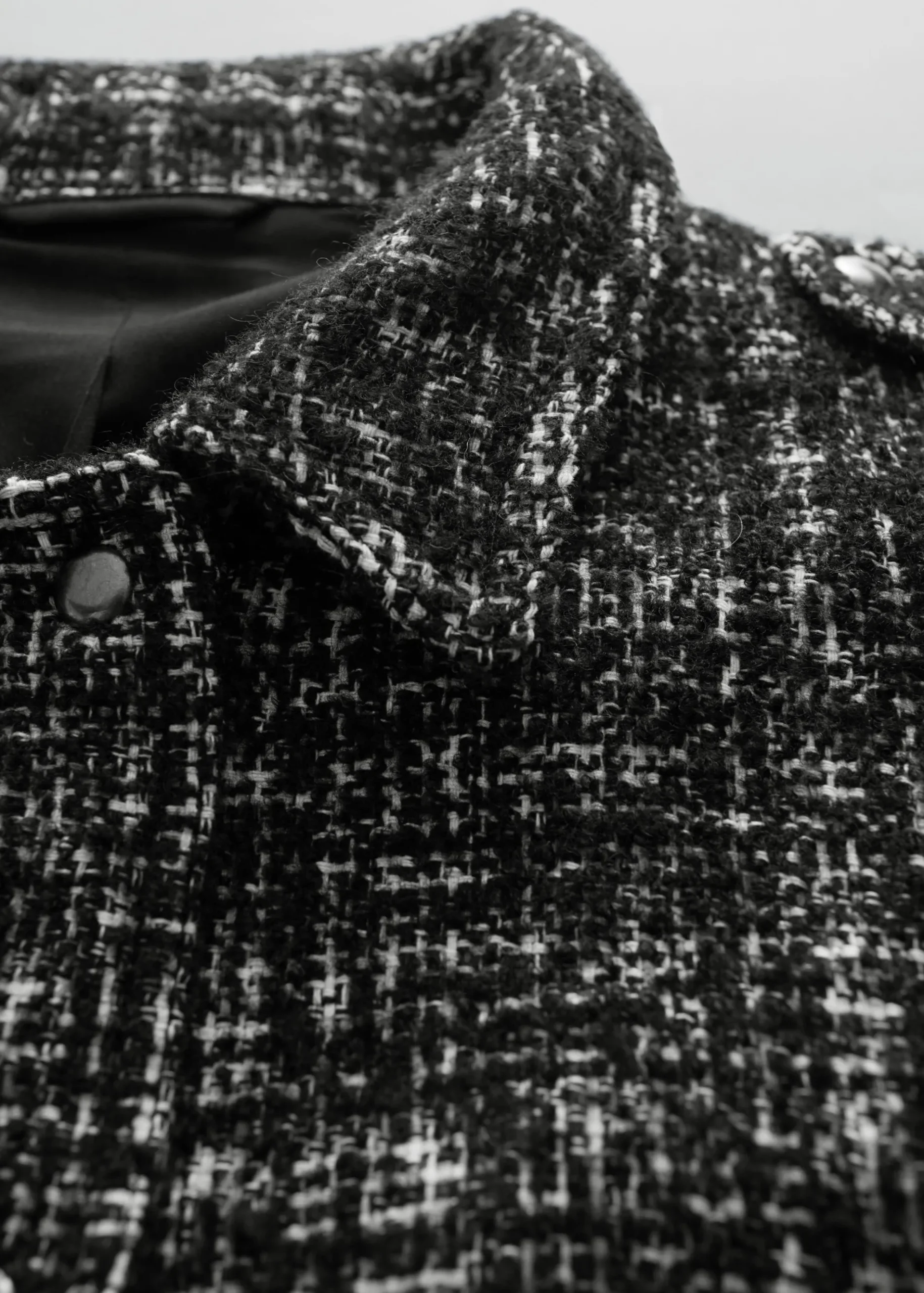 & Other Stories Kastenförmige Tweedjacke