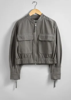 & Other Stories Kastenförmige Utility-Jacke