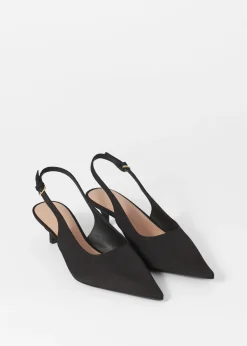& Other Stories Klassische Satin-Pumps
