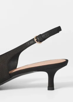 & Other Stories Klassische Satin-Pumps