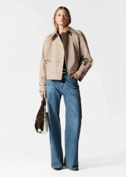 & Other Stories Kurze Trenchcoat-Jacke