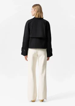 & Other Stories Kurze Trenchcoat-Jacke