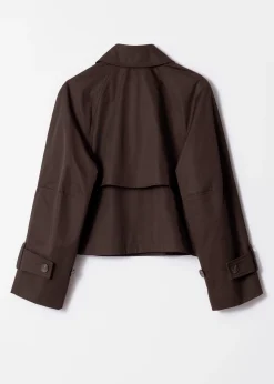 & Other Stories Kurze Trenchcoat-Jacke