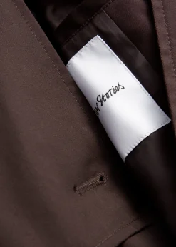 & Other Stories Kurze Trenchcoat-Jacke