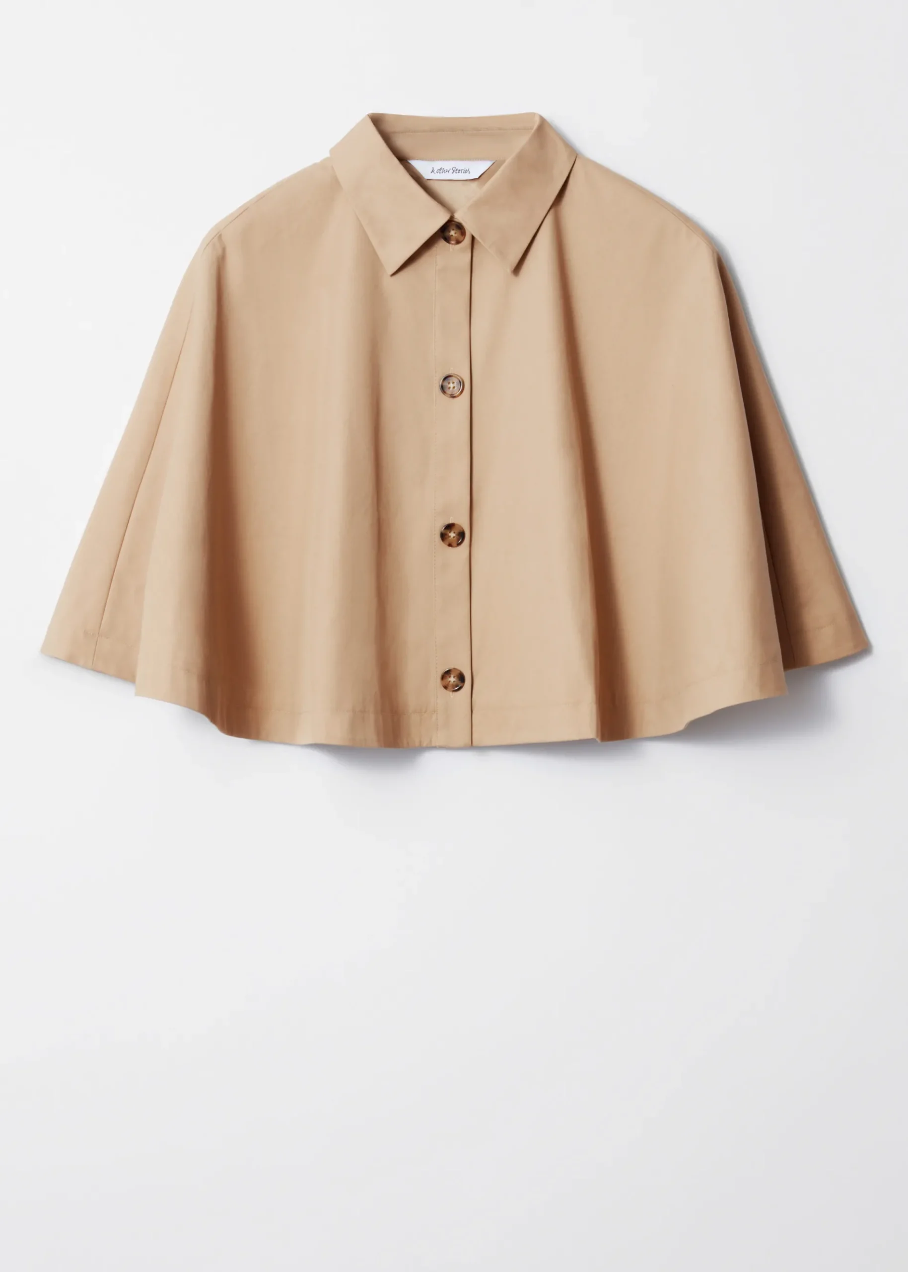 & Other Stories Kurzes Cape im Trench-Stil