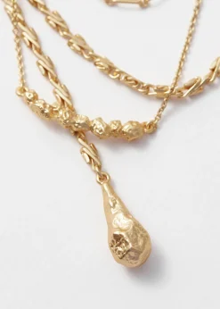 & Other Stories Layered Lariat Necklace