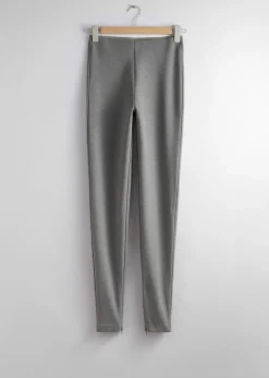& Other Stories Leggings mit Reißverschluss an den Knöcheln
