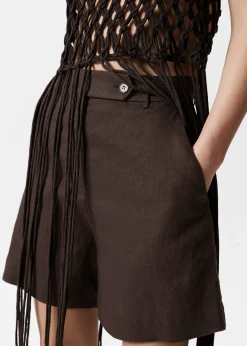 & Other Stories Leinen-Shorts
