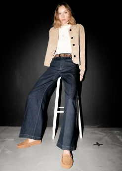 & Other Stories Loafers aus weichem Wildleder