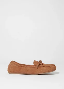 & Other Stories Loafers aus weichem Wildleder