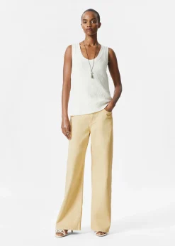 & Other Stories Locker geschnittene Jeans mit weitem Bein