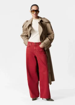 & Other Stories Locker geschnittene Jeans mit weitem Bein