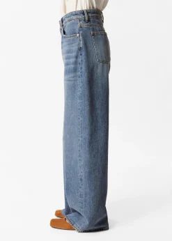 & Other Stories Locker geschnittene Jeans mit weitem Bein