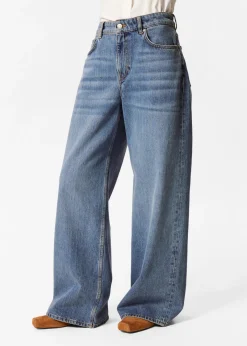 & Other Stories Locker geschnittene Jeans mit weitem Bein