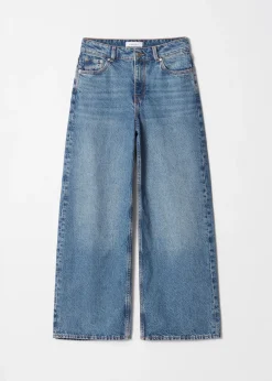 & Other Stories Locker geschnittene Jeans mit weitem Bein