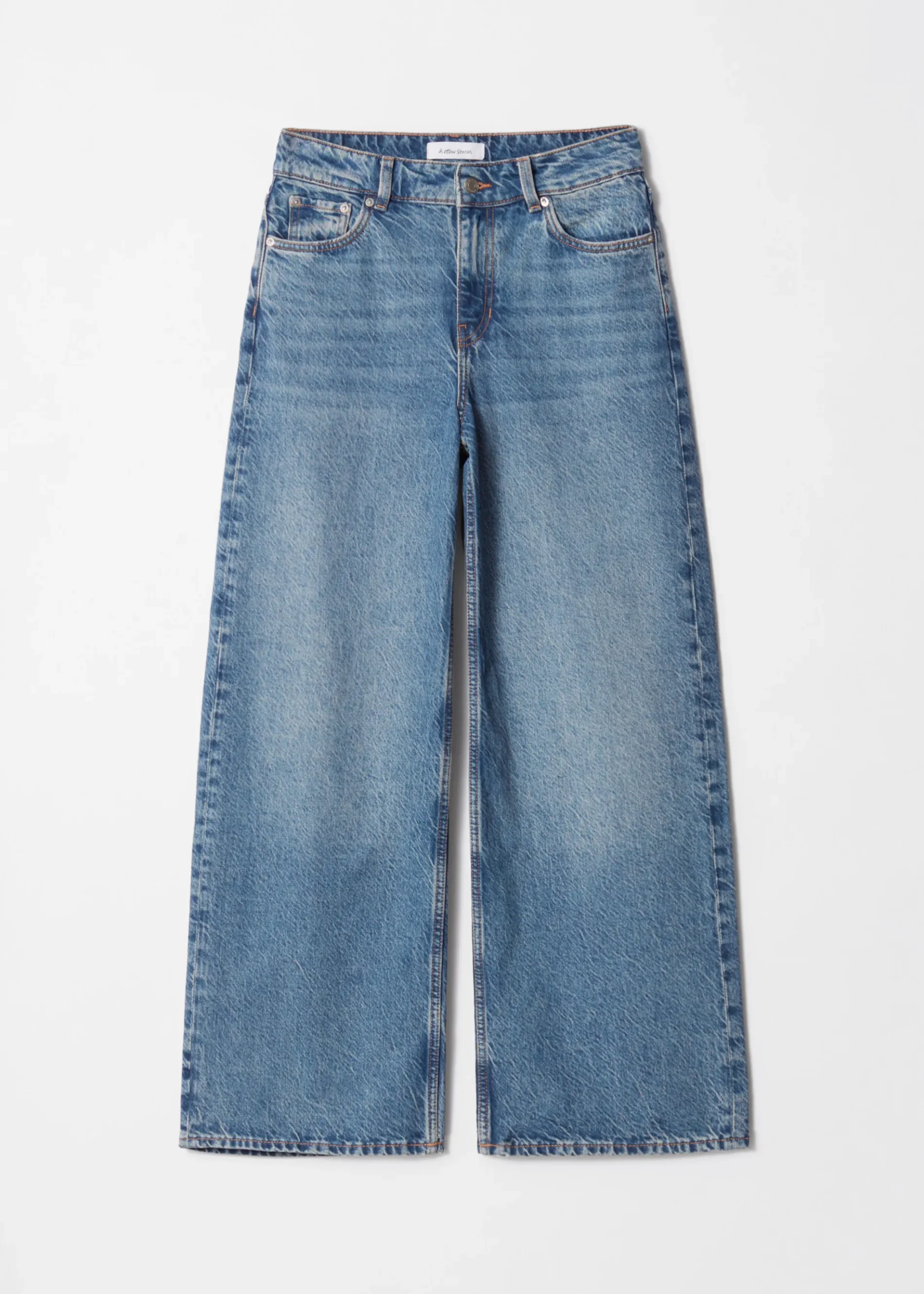 & Other Stories Locker geschnittene Jeans mit weitem Bein