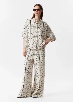 & Other Stories Lockere Hose mit Kordelzugbund