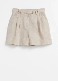 & Other Stories Lockere Leinenshorts