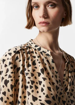 & Other Stories Lockere Seidenbluse