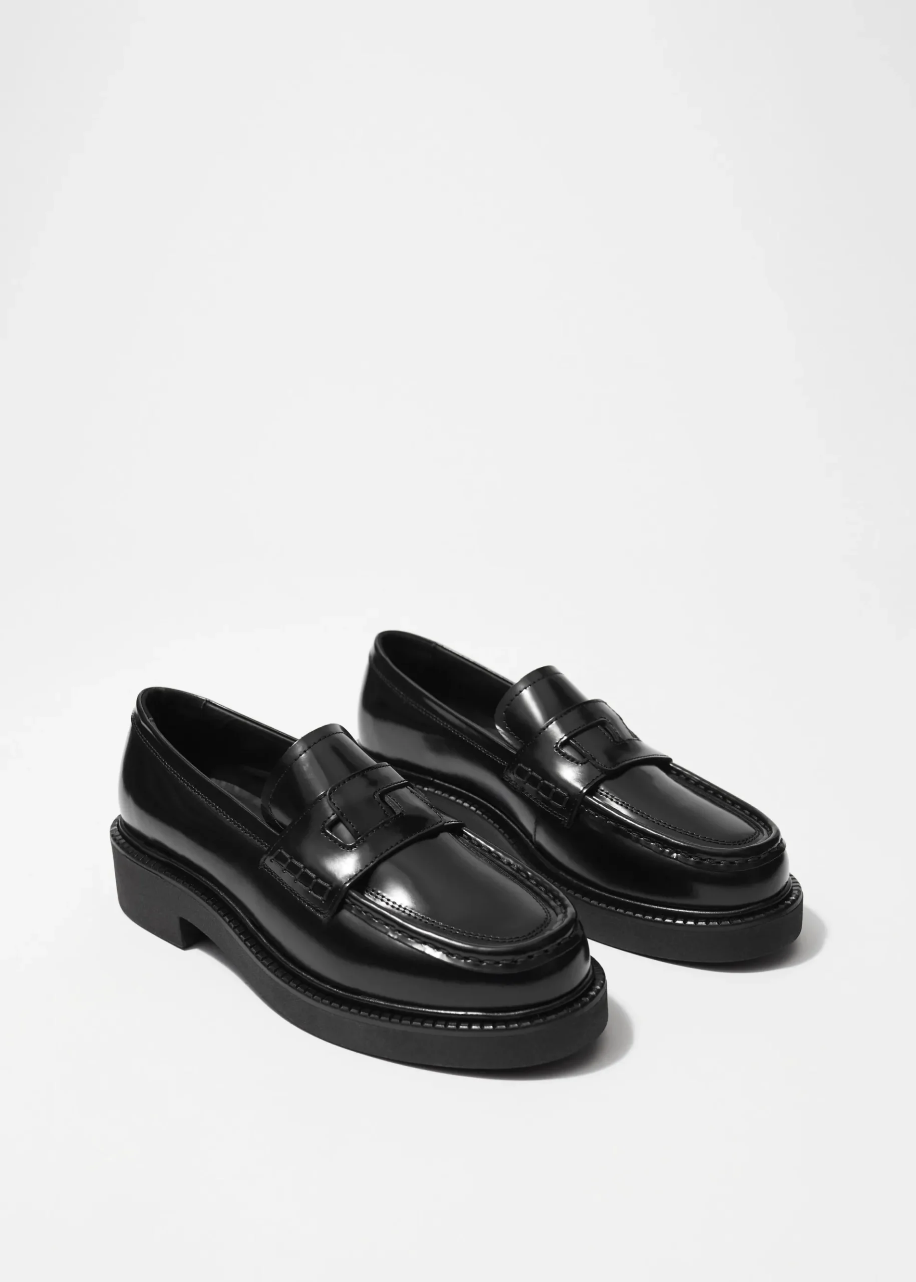 & Other Stories Markante Loafers aus Leder