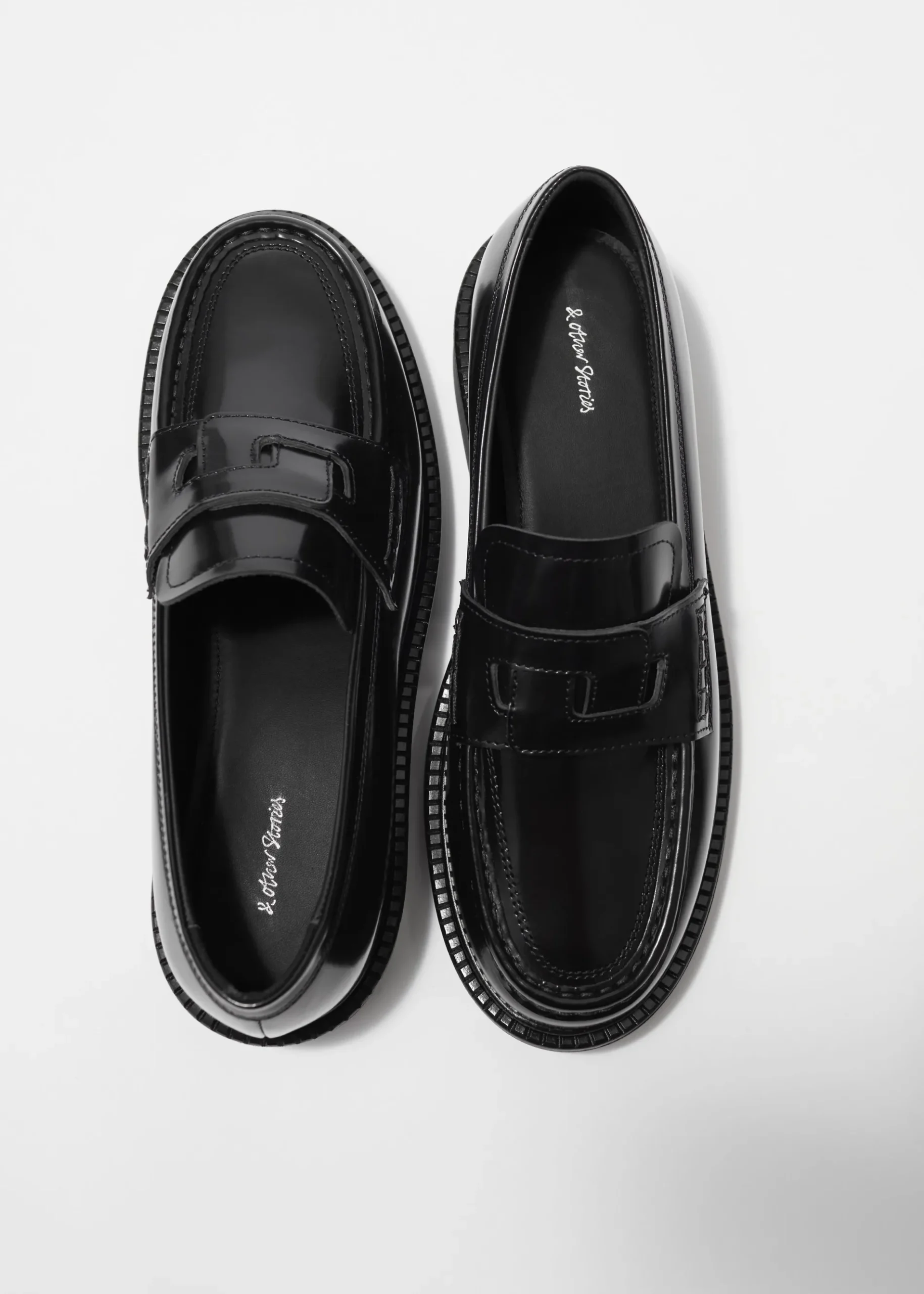 & Other Stories Markante Loafers aus Leder