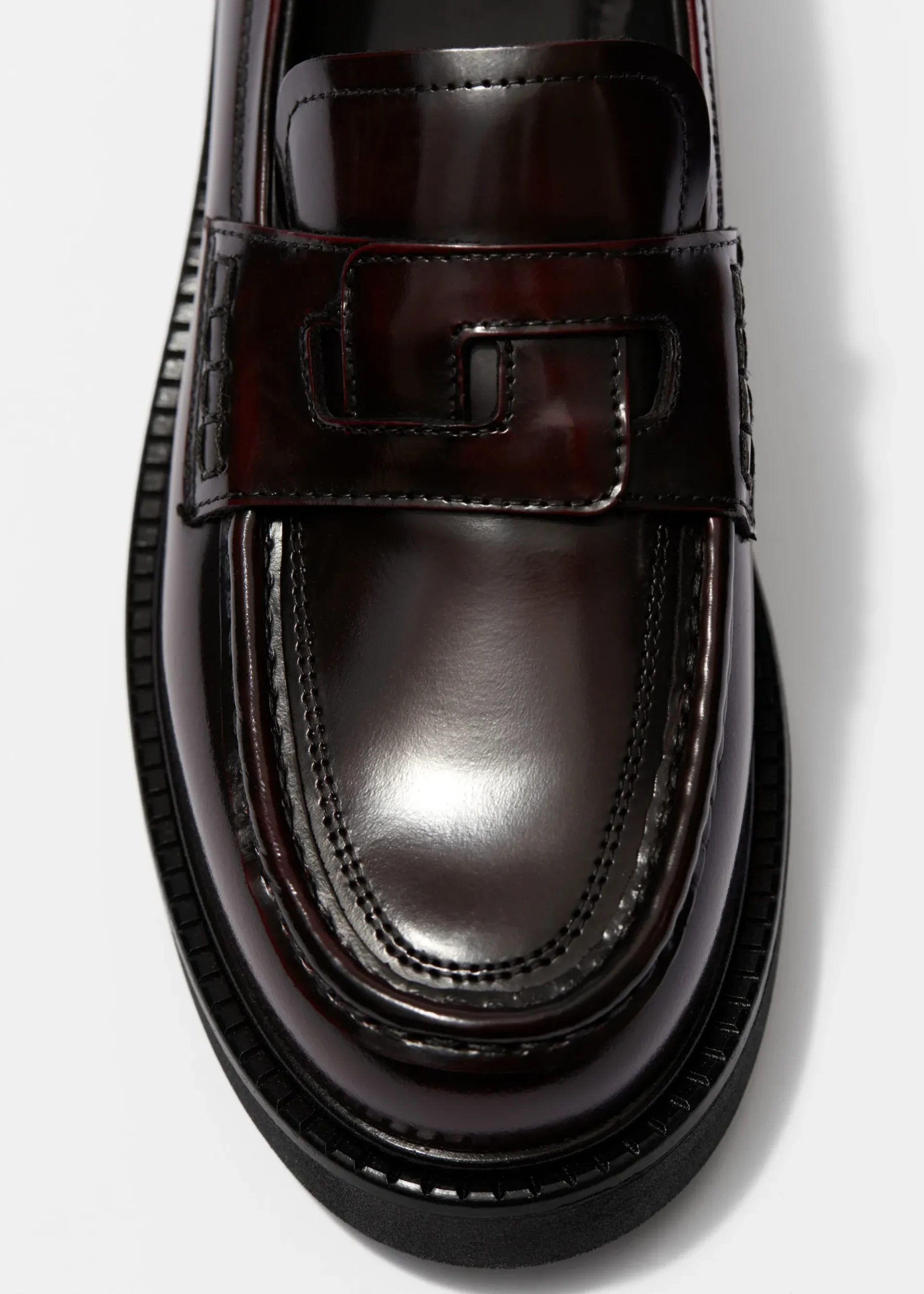 & Other Stories Markante Loafers aus Leder