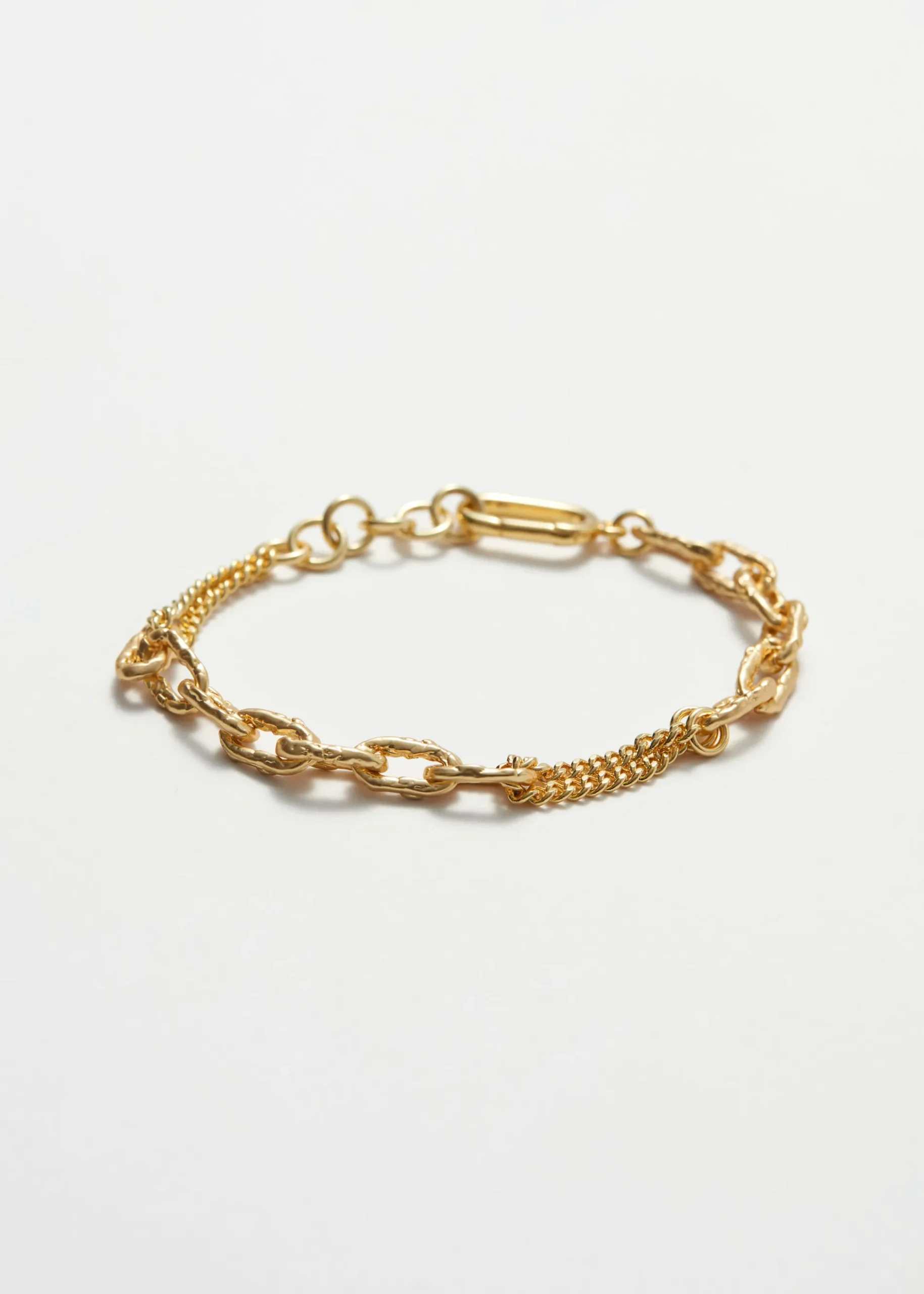 & Other Stories Markantes Armband mit skulpturierten Gliedern