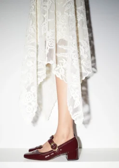 & Other Stories Mary-Jane-Pumps aus Leder