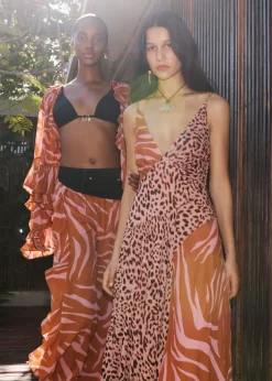 & Other Stories Maxikleid mit schmalen Trägern