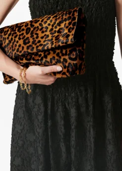 & Other Stories Maxikleid mit Smok-Details