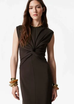 & Other Stories Maxikleid mit Twist-Detail