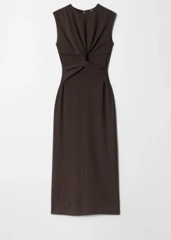 & Other Stories Maxikleid mit Twist-Detail