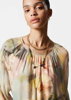 & Other Stories Maxikleid mit Volants