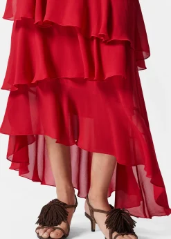 & Other Stories Maxikleid mit Volants
