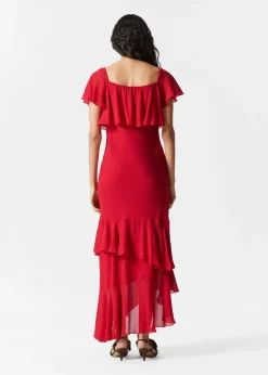 & Other Stories Maxikleid mit Volants