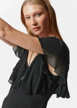 & Other Stories Maxikleid mit Volants