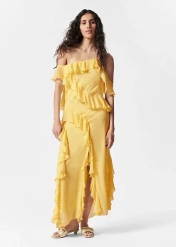 & Other Stories Maxikleid mit Volants