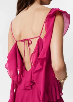 & Other Stories Maxikleid mit Volants