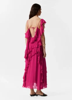& Other Stories Maxikleid mit Volants