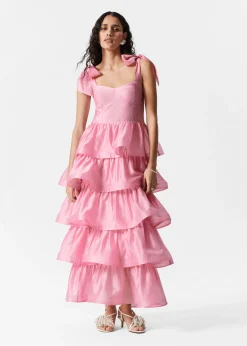 & Other Stories Maxikleid mit Volants